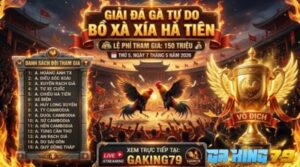 Thông báo giải đá gà Xà Xía ngày 07/05/2026